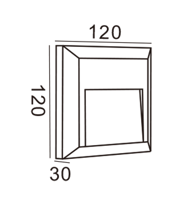 Apple Wall Light-Rectangle HR20031 Apple Wall Light-Rectangle HR20031