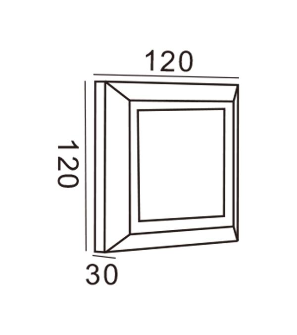 Apple Wall Light-Rectangle HR20032 Apple Wall Light-Rectangle HR20032