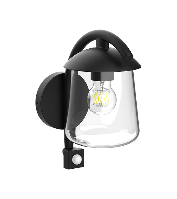 Indukční nástěnná lampa Parrot Bend Flat Top Glass HR60673S Indukční nástěnná lampa Parrot Bend Flat Top Glass HR60673S