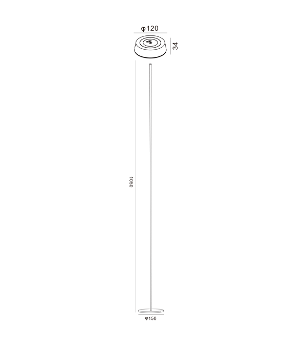 1090 Vysoká plochá nabíjecí stolní lampa HR90053-1090 1090 Vysoká plochá nabíjecí stolní lampa HR90053-1090