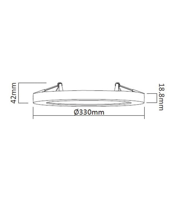 330 LED stropní svítidlo HR10101 330 LED stropní svítidlo HR10101