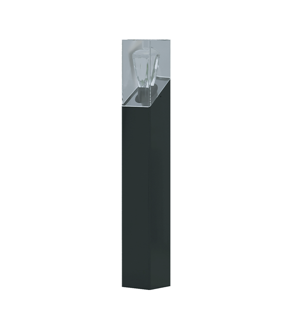 E27 Square Smoke Grey PC zahradní svítidlo HR60133-600 E27 Square Smoke Grey PC zahradní svítidlo HR60133-600