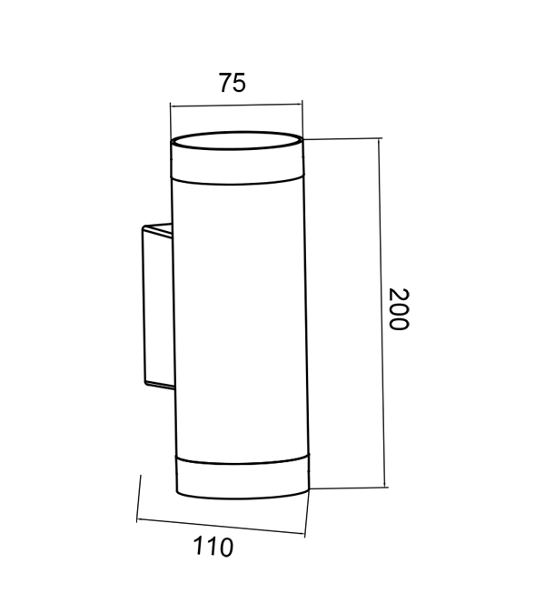 75LED červené nástěnné světlo HR60276-ZGB 75LED červené nástěnné světlo HR60276-ZGB